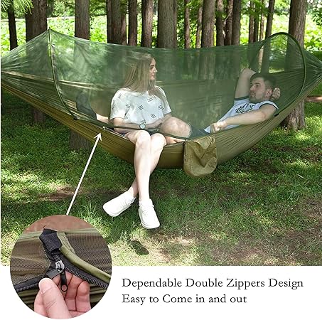 Outdoor Camping Hammock With Mosquito Net